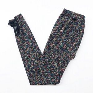 Charlotte girls multicolored dance/workout leggings